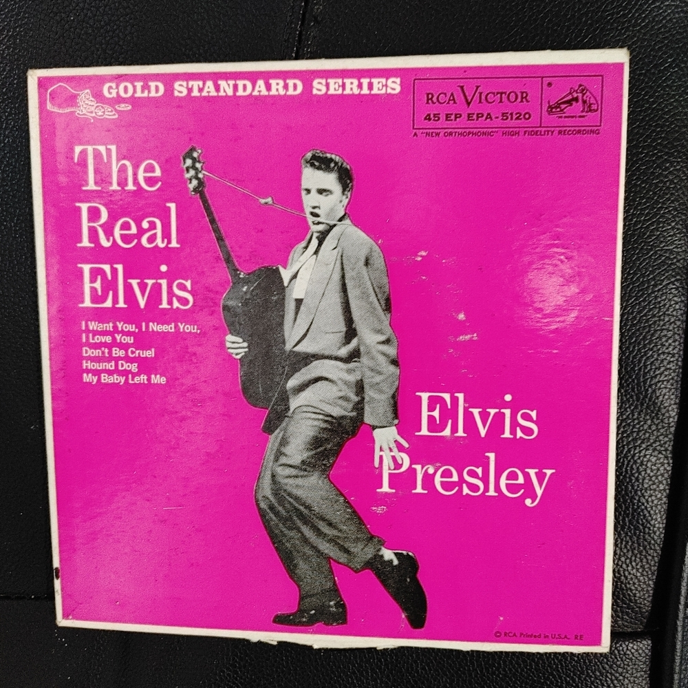 The Real Elvis - 1956 7" Vinyl EP